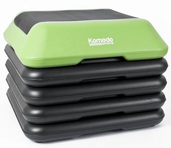picture of Komodo 5 Level Aerobic Stepper - Green - [TKB-SNG-AER-STP-GRN]