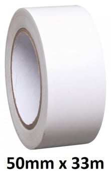 picture of PROline Tape 50mm Wide x 33m Long - White - [MV-261.16.606]