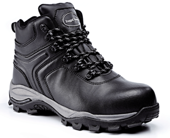 picture of Rugged Terrain Black Leather Waterproof Metal Free Boots S3 SRC - BN-RT3005BW