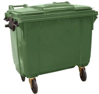 picture of Green 660 Litre Wheelie Bin - [GW-WB660G]