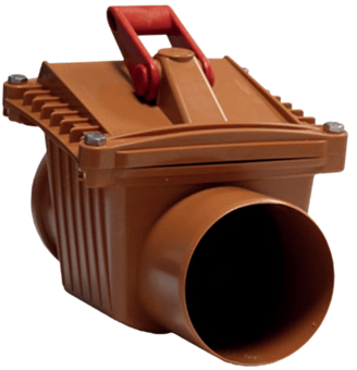 picture of Fernco 110mm Backwater Valve - 200 x 190 x 310 mm - [FRN-BWV110/1]