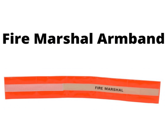 Picture of Spectrum Armband Hi-vis Fire Marshal - SCXO-CI-14193