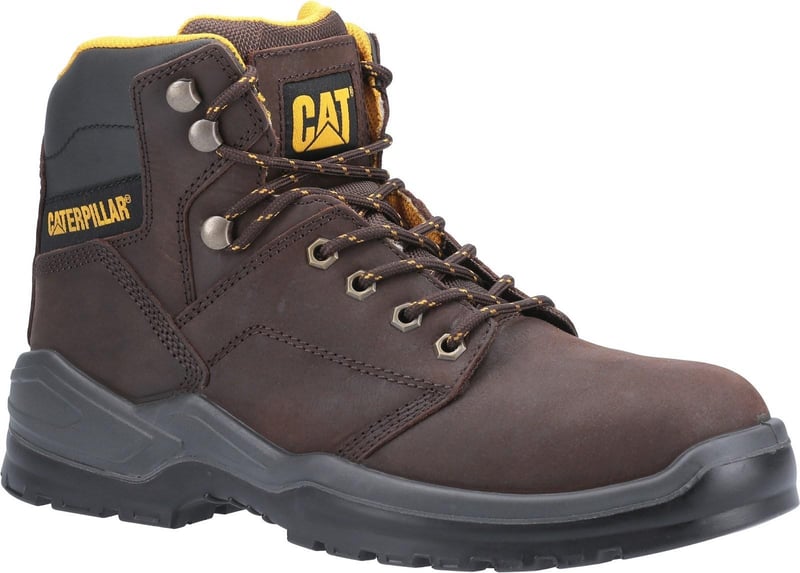 Caterpillar P724859 Striver Lace Up Brown Injected Safety Boot S3 SRC -  FS-30702-52447