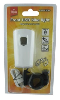 picture of Front USB Bike Light - Cycling Accessory - LED - [UM-62486] - (DISC-X)
