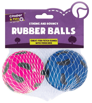 picture of Cooper & Pals Rubber Balls 2 Pack - [OTL-306585]
