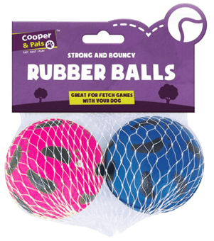 Picture of Cooper & Pals Rubber Balls 2 Pack - [OTL-306585]