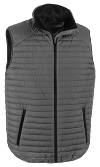 picture of Result Thermoquilt Gilet - Grey/Black - BT-R239X-GRYBLK