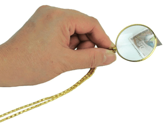 picture of Lifemax Pendant Magnifier Gold 42mm - [LM-1152]