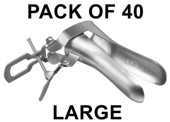 picture of Instrapac Cusco Vaginal Speculum - Large - Pack of 40 - [VC-7892]