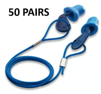picture of Uvex Xact-Fit Detec Disposable Corded Earplugs - [TU-2124011] - (LP)