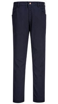 Picture of Portwest FR404 FR Stretch Trousers Navy - PW-FR404NAR