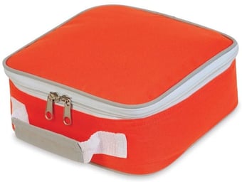 Picture of Shugon - SH1808 Sandwich Lunchbox Cooler Bag - Orange/Light Grey - [BT-SH1808-ORA]