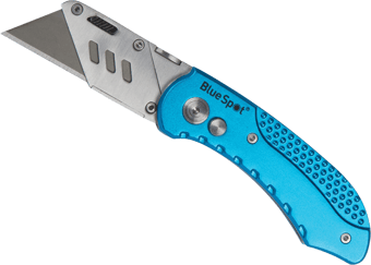 picture of BlueSpot Tools - Professional Folding Utility Knife - [TB-B/S29024]