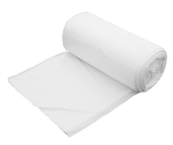 Picture of Polyco White Heavy Duty Swing Bin Liners - 45L - 50 Bags Per Roll - [BM-LWS031]
