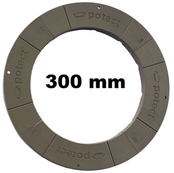 picture of Potect New Grey - Invisible Pot Feet Plant Pots - 300mm - Single  - [MPM-POT300]