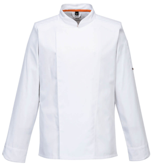 Picture of Portwest C846 Stretch Mesh Air Pro Long Sleeve Jacket White - PW-C846WHR