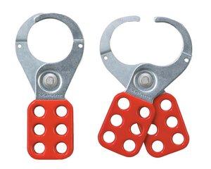 picture of MasterLock Steel Lockout Hasp - 1.5 Inch (3.8cm) Jaw - [MA-421]