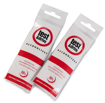 picture of Test&Drive - Motokit Single Use Breathalyser - Box of 2 - [RL-3076]