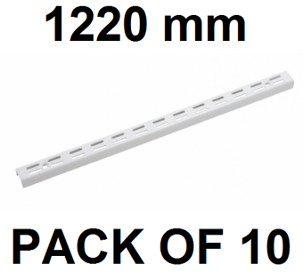 picture of Twin Track Shelving Upright - 1220mm - Pack of 10 - [CI-AB07L]