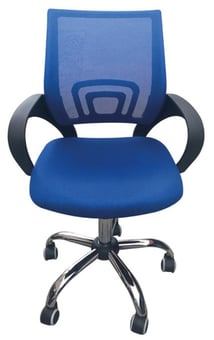 Picture of LPD Furniture Tate Mesh Back Office Swivel Chair - Blue - [PRMH-LPD-TATEBLUE]