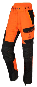 Picture of Solidur INPA Class 1 Type A Infinity Chainsaw Trousers Orange - SEV-INPAOR