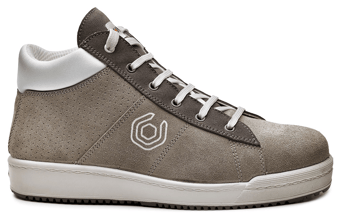 Picture of S1P SRC - Pixel Top Ankle Shoes - Fresh’n Flex Midsole - Aluminium Toecap - Grey/White - PW-B0252GWR - (DISC-R)