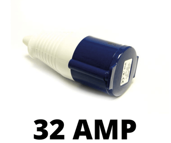 picture of 32 Amp 240V Industrial IP44 Rated Coupler - [HC-SKT32A240]