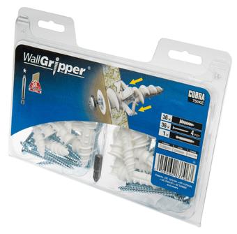 Picture of Cobra WallGripper 4mm - 36 Pack - [MX-750KE]