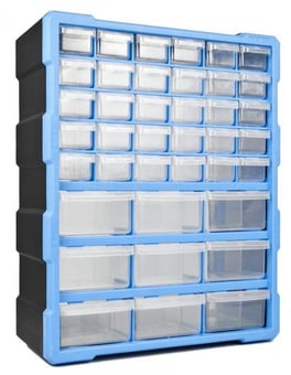 picture of Tekbox DIY Storage Organiser Unit with 39 Drawers - [TKB-BT-ORG-AA]