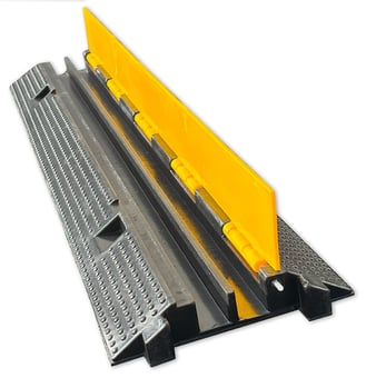 Picture of External Pedestrian Cable Protector - 2 Channel - 990mm x 240mm x 50mm - [OS-15/003/004]