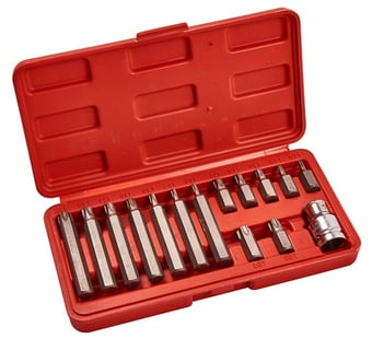 picture of Amtech 15 Piece Torque Bit and Socket Set - [DK-I8500]