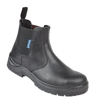 picture of Himalayan - Black Leather Dealer Safety Boot - Dual Density Sole & Midsole - BR-151
