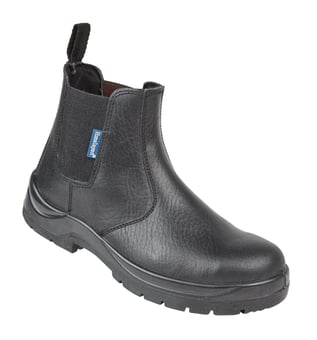 Picture of Himalayan - Black Leather Dealer Safety Boot - Dual Density Sole & Midsole - BR-151