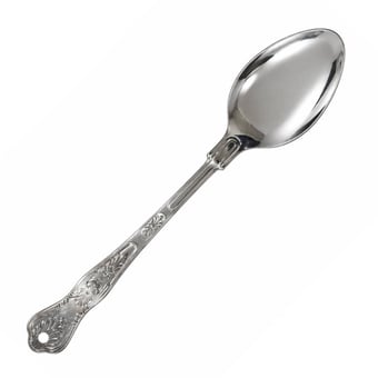 Picture of Prima Stainless Steel Serving Spoon with Hanging Hole - 33 cm - [PD-17269C]