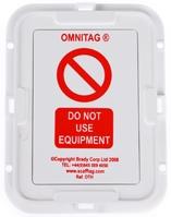 Picture of Scafftag Omnitag Portrait Holders - Pack of 10 Portrait Omnitag Holders & 1 Permanent Pen - [SC-OMN-OTH-PORT-A]