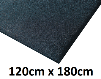 picture of Kumfi Pebble Anti-Fatigue Mat Black - 120cm x 180cm - [BLD-KP4872BL]