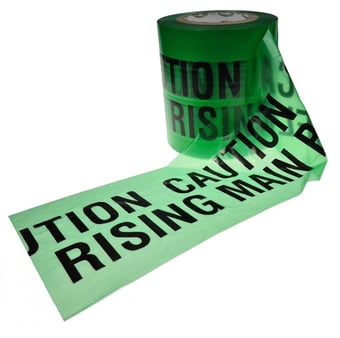 picture of ProSolve Underground Warning Tape - Rising Main - 150mm x 365m - [PV-RISINGMT]