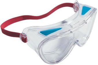 picture of Honeywell - Vistamax VNC21 Twin Lens Safety Goggles - Sealed Non-Vented - Aluminium Condensers for Exceptional Anti-Mist Performance - EN166.1.B.3.4.5 - [HW-1002759]