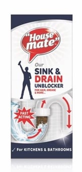 picture of House Mate - Sink & Drain Unblocker - 500ml - [RUS-HM20200-R]