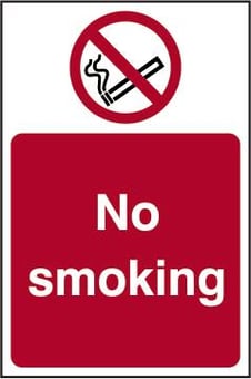 picture of Spectrum No Smoking – SAV 150 x 50mm – [CI-11800] Material: Self adhesive vinyl - SCXO-CI-11810