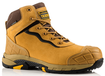 picture of Tradez Blitz Waterproof Safety Lace Boot Honey S3 WRU SRC - BKT-BLITZHY