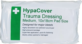 Picture of HypaCover Sterile Trauma Dressing - Medium - 10cm x 18cm Pad Size - [SA-D8104]