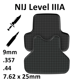 picture of VestGuard - NIJ Level IIIA Soft Armour Panels - Stab and Bullet Protection - VE-SAP-NIJ3A-001