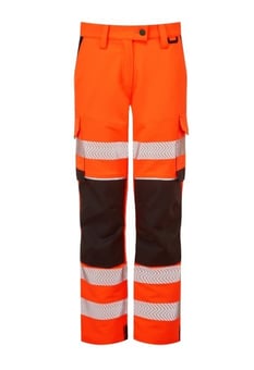 Picture of Pulsar Life Ladies Stretch Combat Trouser Orange - Short Leg - PR-LFE972-ORG-S