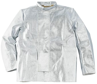 picture of Aluminized Proximity Jacket With Concealed Buttoned Closure - Size XL - [RI-MC6412X2XL]