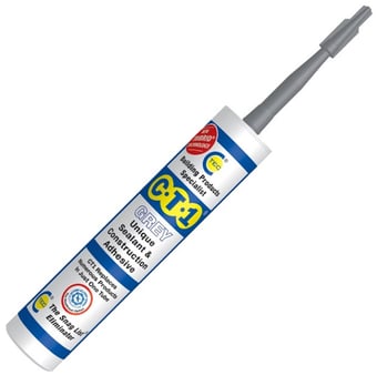 picture of C-Tec CT1 Grey Unique Sealant & Construction Adhesive - 290ml - [CTE-535306]