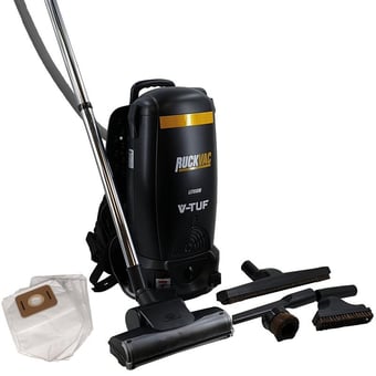 Picture of V-TUF - RuckVac M-Class Rated Cordless Backpack Vacuum Cleaner with Lung Safe Hepa Filtration - [VT-RUCKVAC-ION] - (LP)