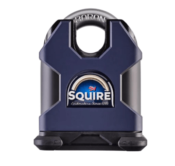 picture of Squire 50mm Open Shackle Steel Lock - 6 Pin S Cylinder - [SQR-SS50S]