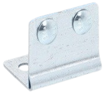 Picture of BiGDUG Zinc Feet With Fixings - Pack of 4 - [BDU-WZSF4]