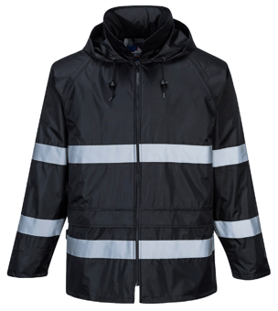 picture of Portwest F440 Classic Iona Rain Jacket Black - PW-F440BKR